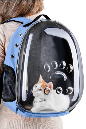 Astronot Kedi ve Köpek Taşıma Çantası Eko.